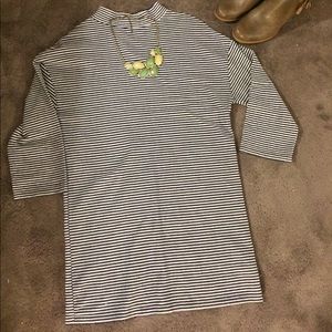 Zara Stripped Dress Size Medium
